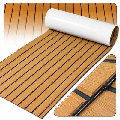 Customised EVA Teak Decking Foam Sea Composite Deck Floor for Yacht Decking Durable