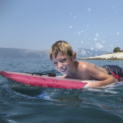 End Roller Print Bodyboard Super Light Surfboard Paddle Board with 1.96 Inch Thickness