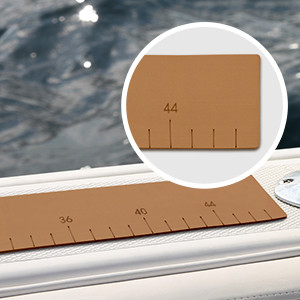 48'*4' EVA Soft Fish Ruler for Fishing in Sea Ocean WOOWAVE Essential Fishing Accessory