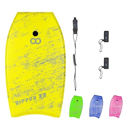 Soft Surfboard for Water Entertainment Rider Height 2'-4' 60cm-120cm Yellow Adventure