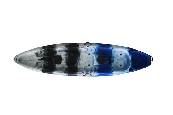 Woowave 2 person Fishing Kayak HDPE Sit on top Kayak Canoe 370*87*33cm Package Size