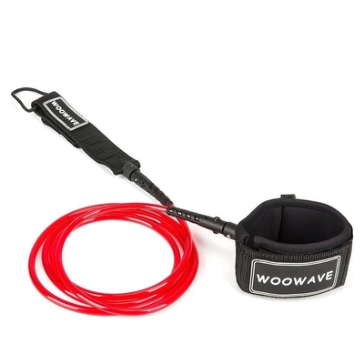 SUP Surfboard Leash Surf Straight leash Red for 6'7'8'9'10'11'12' boards by Woowave OEM