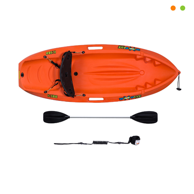 1.8M Kids Canoe Sit on Top Kayak Canoe Fishing Kayak with Accessories by WOOWAVE