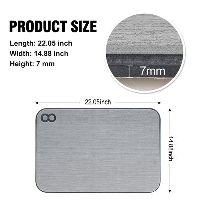 Customize EVA Foam Mat Cooler Pads for Cooler Box Grey Wood Color Hiking Accessories
