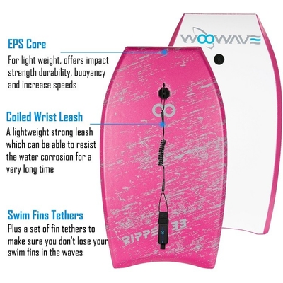 Custom Color and Logo Adult EPS Bodyboard for Surfing Surfboard Occasion Lakes Rivers