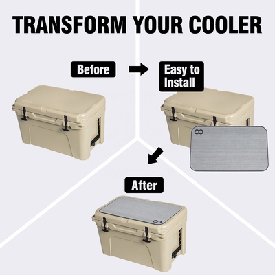 Cooler Box Woowave Design Custom Color Hiking Cooler Pad Anti Slip EVA Foam Mat