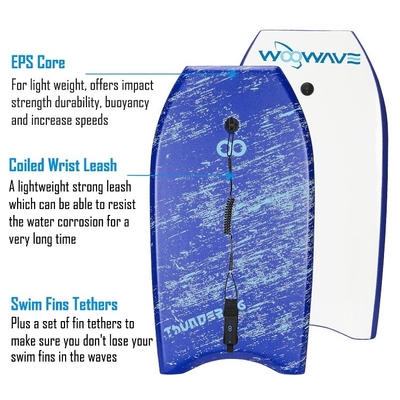 EPS XPE HDPE Folding Mini Surfboard Lightweight and Easy to Store Rider Height 4'-5'7