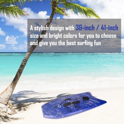 EPS XPE HDPE Folding Mini Surfboard Lightweight and Easy to Store Rider Height 4'-5'7