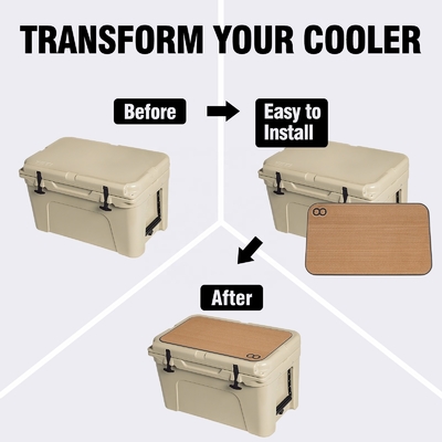 Non Slip EVA Foam Mat for YETI Tundra 45 Outdoor Customized 23.15*13.27inch Cooler Pad