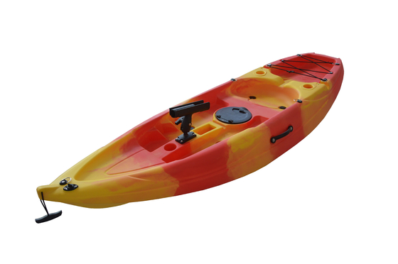 Single Person 2.2m Sit on Top Kayak with Paddle and Seat Made of LLDPE/HDPE Material