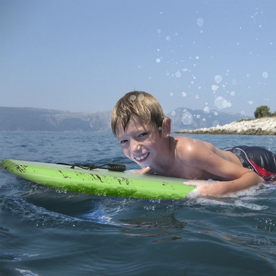 Kids' EVA Surf Bodyboard with Leash Rider Height 4'-5'7'' 120cm-170cm Custom Design