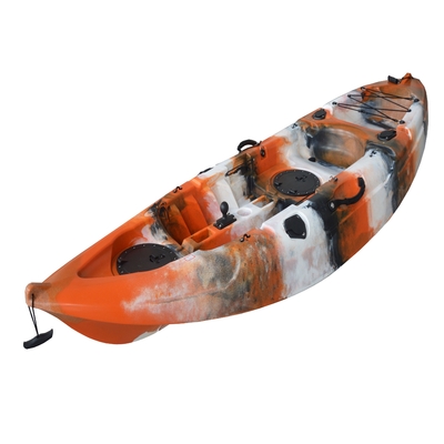 2.7M Single One Person Canoe Kayak Fishing Kayaks with 130kgs/287lbs Load Capacity