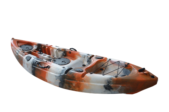 2.7M Single One Person Canoe Kayak Fishing Kayaks with 130kgs/287lbs Load Capacity