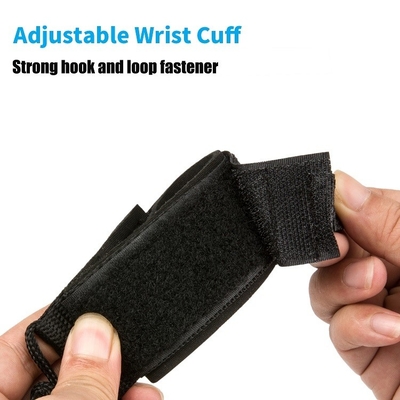 Polyurethane Coil Surfboard Leash for 6'7'8'9'10'11' Length Surfing and Padded Wrist Strap
