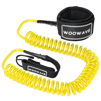 Stainless Steel Double Swivels Durable Body Board Leashes for 6'7'8'9'10'11' Boards