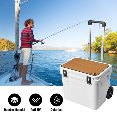 Non-slip Custom EVA Soft Foam Mat for Cooler Box 22.05*14.88inch on YETI Roadie 60