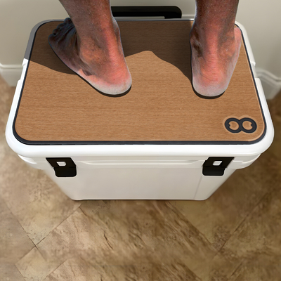 Non-slip Custom EVA Soft Foam Mat for Cooler Box 22.05*14.88inch on YETI Roadie 60