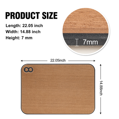 Non-slip Custom EVA Soft Foam Mat for Cooler Box 22.05*14.88inch on YETI Roadie 60