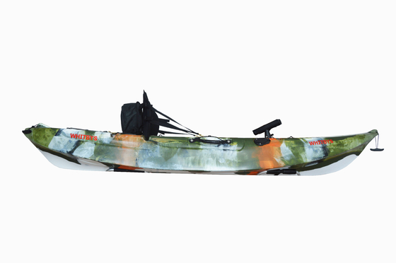 2.7M Adult Canoe Kayak Sit On Top Plastic Fishing Sea Kayak 20kgs/44lbs NO Inflatable