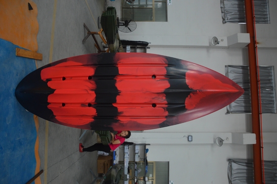 130kgs/287lbs Load Capacity 2.7M 1 Person Sit On Top Kayak for Family Bonding Fishing