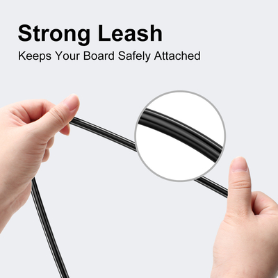 Stainless Steel Double Swivels 6'7'8'9'10'11' Custom Leg Rope TPU Surfboard Surf Leash
