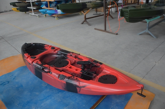 130kgs/287lbs Load Capacity 2.7M 1 Person Sit On Top Kayak for Family Bonding Fishing