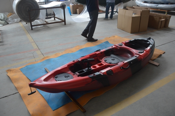 130kgs/287lbs Load Capacity 2.7M 1 Person Sit On Top Kayak for Family Bonding Fishing