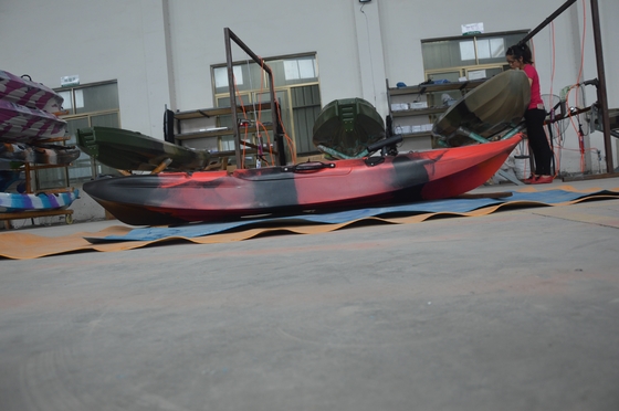130kgs/287lbs Load Capacity 2.7M 1 Person Sit On Top Kayak for Family Bonding Fishing