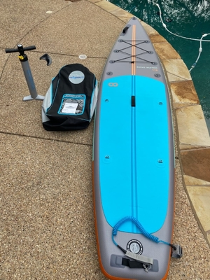 Upgrade Your Lakes Rivers Surfing Experience with Woowave 11'6&quot;X31'5&quot;X6&quot; Bodyboard ISUP