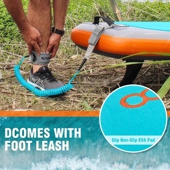 Customized Color Surf Leash Woowave ISUP Bodyboard 10'2'' for Lakes Rivers and Design