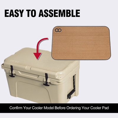 Customized Logo 7mm Thickness Custom EVA Material Ice Box Pads for Yeti Tundra 45