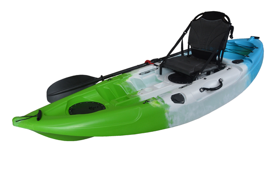 20kgs/44lbs LLDPE Kayak Plastic Kayak 270*78*40cm 1 Person Boat with Seat and Paddle