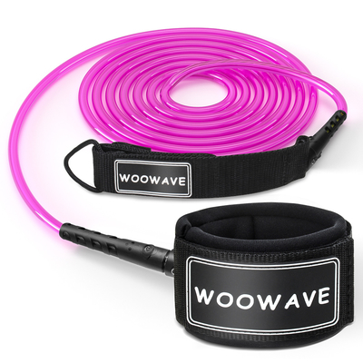 11ft Polyurethane Coil SUP Leash The Best Choice for Surfing and Paddle Boarding