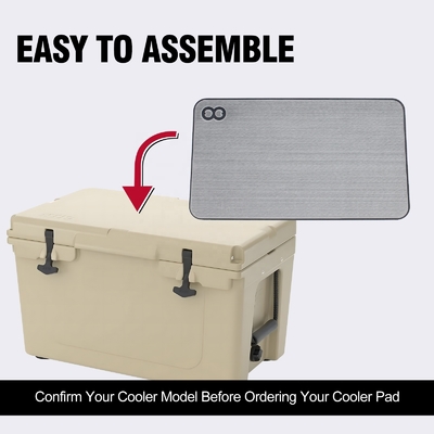 Customized EVA Material Foam Cooler Box Pad for RTIC 45 23.82*13.27inch 7mm Thickness