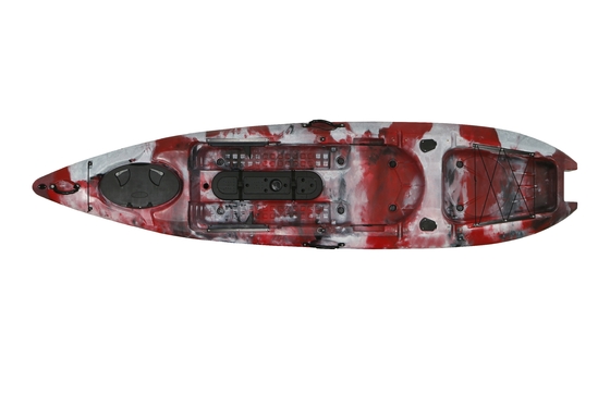 Outdoor HDPE 3.6m Rowing Boat with Paddle Seat 1 Person Capacity