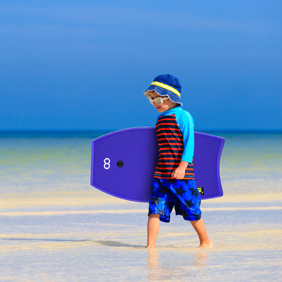 Lightweight Customized Bodyboard for Surfing 33 Inch Length Up to 65lbs Rider Weight