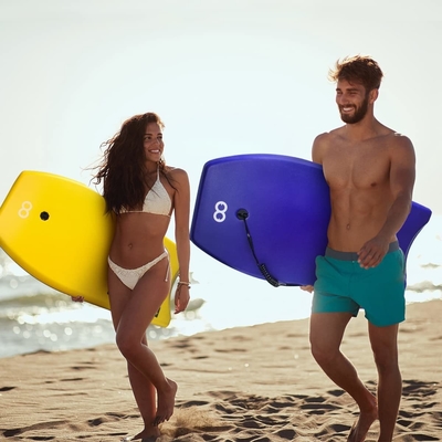 37'' EPS Core Bodyboard Woowave Surfboard for Pool Float and Surfing Experience