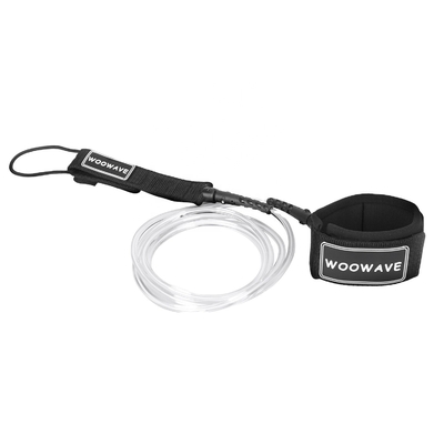 7mm 5ft-10ft Kiteboarding Customized Color SUP Regular Essential Leash with Silk Logo