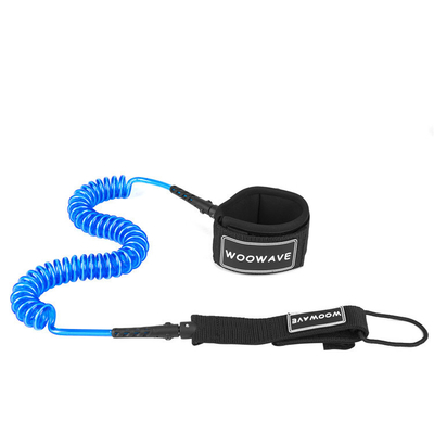 Stand Up Paddle Board Surfing Leash Straight/Coil Cord and 5.5mm/7mm/8mm Diameter