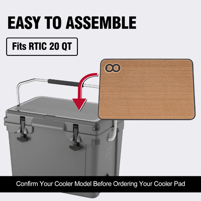 Marine EVA Foam Mat Fishing Cooler Decking Cooler Box For YETI RTIC 20 Customized Logo