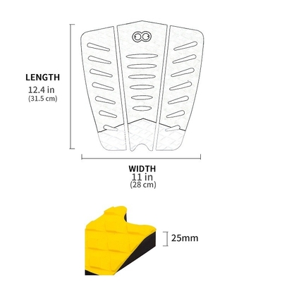 Enhance Your Surfing Performance with WOOWAVE Custom Surf Pad Grip Traction Pad Deck