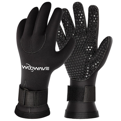 Custom Neoprene Waterproof 3MM Five Finger Watersports Snorkeling Canoeing Gloves