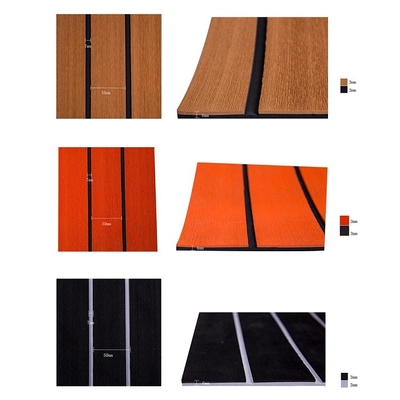 WOOWAVE Custom Design EVA Boat Flooring Coaming Bolster Pads 2400mm*120mm / Customized