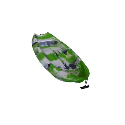Direct Supply 1.8m Green/White Single Person Sit On Top Kayak for Kids by Woowave