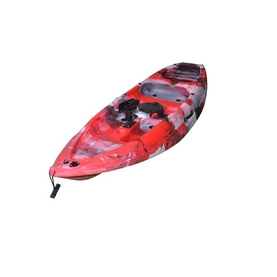 Plastic Pedal Kayak Fishing Single One Kayak with Seat Sit-On-Top 2.2M Red Color
