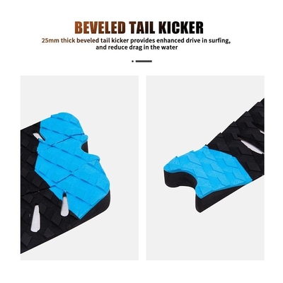 Customized EVA Foam Surf Decking Pad for Lakes Rivers WOOWAVE Knee Board Traction Pad
