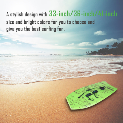 41 Inch HDPE Foam Surfboard Surfing Board EPS Bodyboard Board for Kids Weighs 1.62lbs