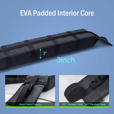 Portable Bag Included Woven Lable Logo Soft Kayak Roof Rack for All Cars