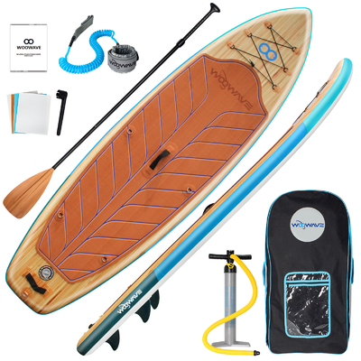 Customized Waterplay Surfing SUP Inflatable Stand Up Paddle Board with 13.49KGS Weight