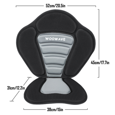 Neoprene 600D Polyester Kayak Seat for WOOWAVE Marine Seat Boat Applicable People Men